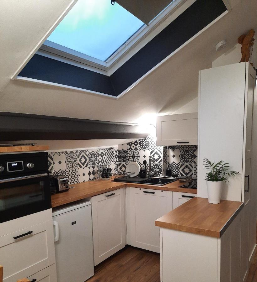 Superbe Appartement Pour 2, Au Coeur De L'Ariege! Ussat Exterior foto