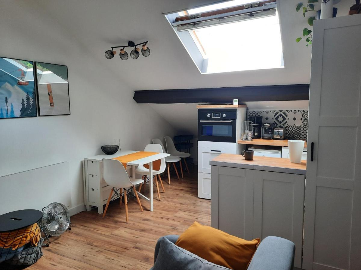 Superbe Appartement Pour 2, Au Coeur De L'Ariege! Ussat Exterior foto