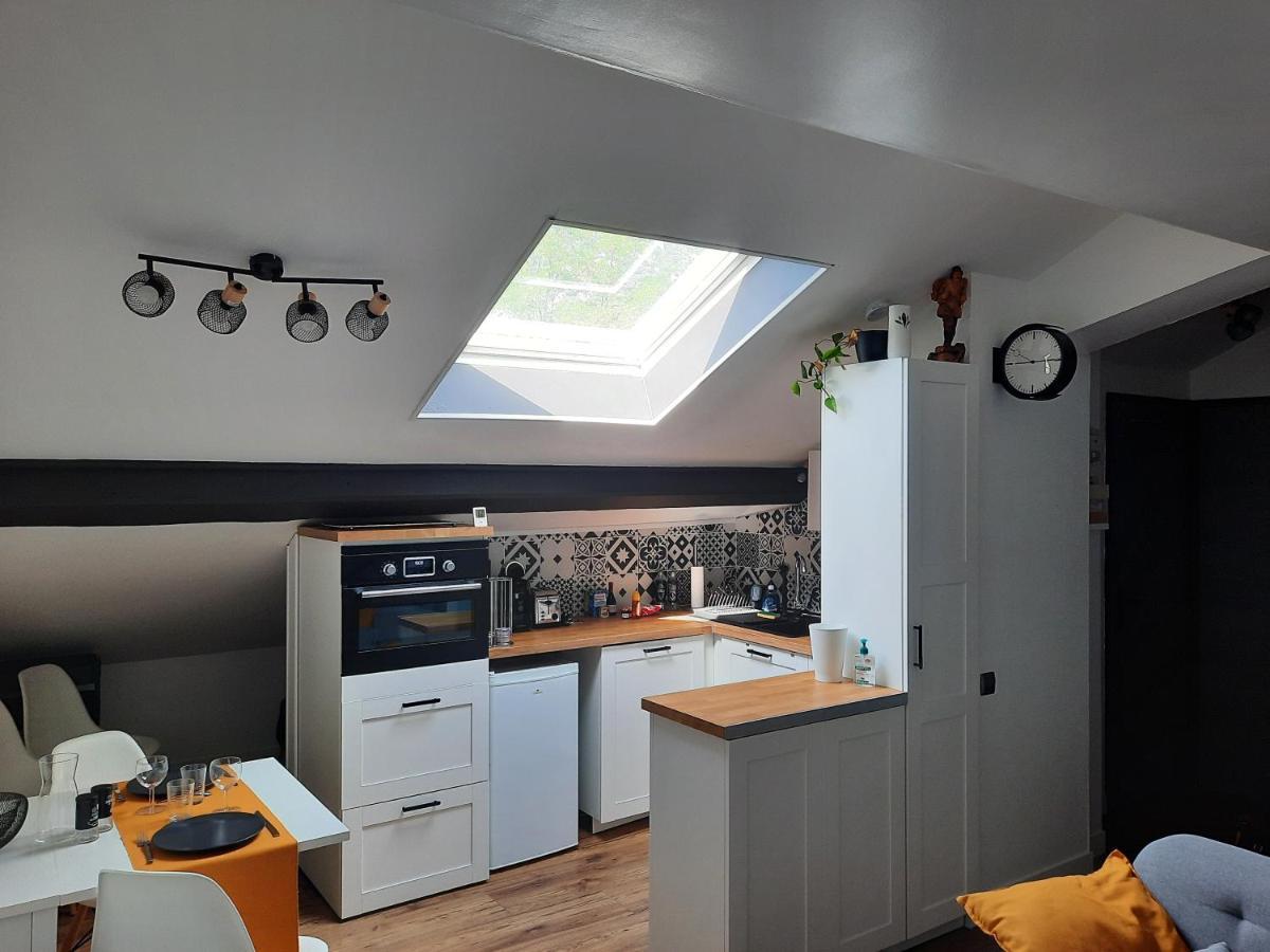 Superbe Appartement Pour 2, Au Coeur De L'Ariege! Ussat Exterior foto